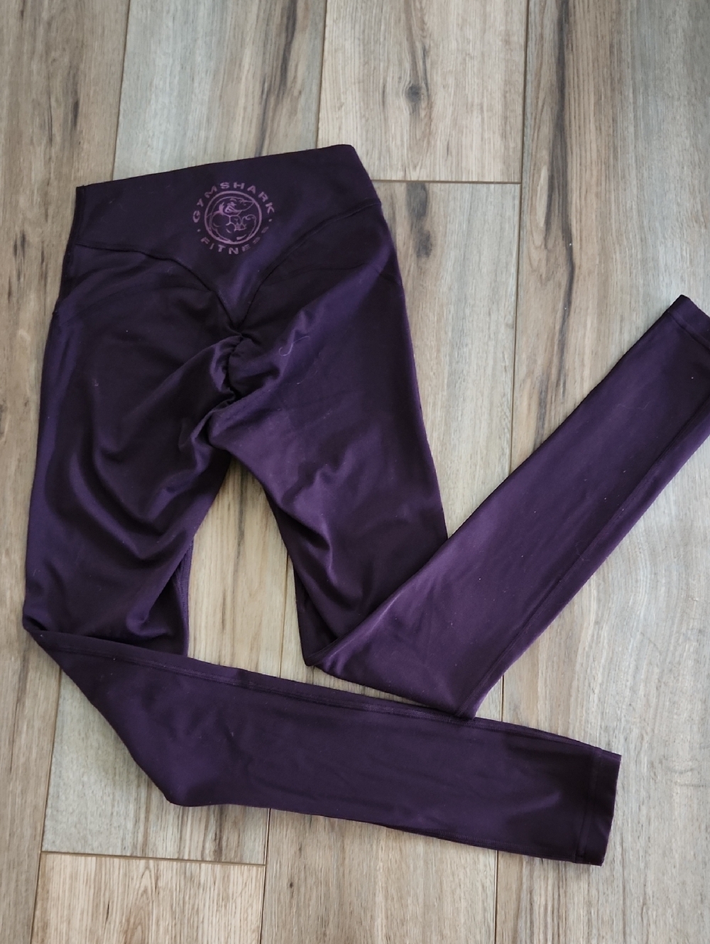 Gymshark Deep Plum Sculpt High-Rise Performance Gym Yoga Leggings Womens Size XS